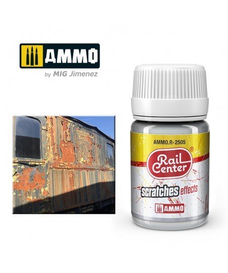 Rail Center Paint R - 2505, Scratches Effects, 35ml bottle, for Rail Center paints - House of Trains