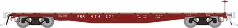 Rapido 138013A HO, F30A 50' Flat Car, PRR, 475015 - House of Trains