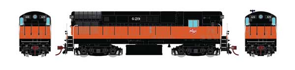 Rapido 44505 HO, F-M H16-44, ESU LokSound, 1956+, MILW 429 - House of Trains