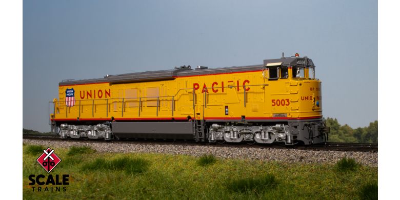 Scale Trains 70114 HO, Museum Quality, GE U50C, DCC READY, Union Pacific, As Delivered Early, UP 5005 - House of Trains