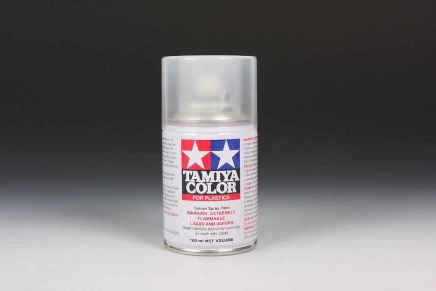 Tamiya 85080 TS - 80 Flat Clear Spray Paint, 3.4 ounce - House of Trains