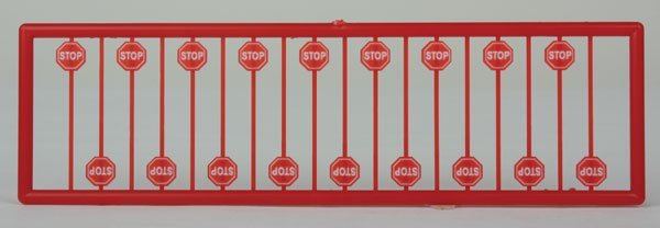 Tichy Train Group 2612 N, Stop Sign, Post 1954, 18 Pieces - House of Trains