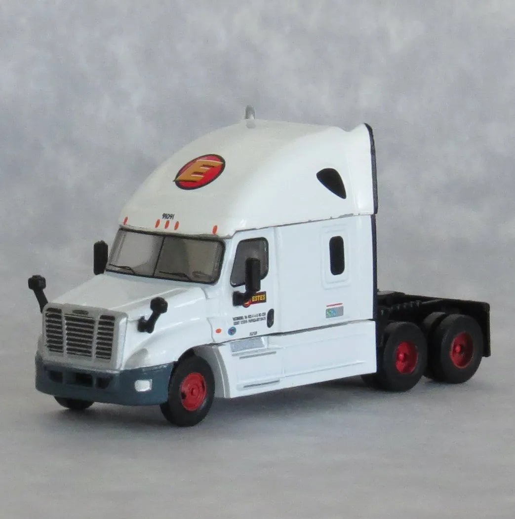 Trainworx 42594 - 07 N, Freightliner LTL Trucks, Estes Cab, 91109 - House of Trains