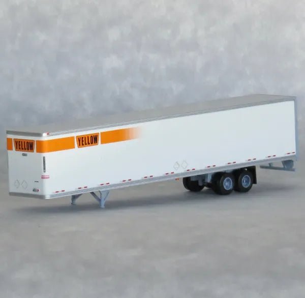 Trainworx 45385 - 07 N, LTL Trucks, 53' Trailer, Yellow, 311319 - House of Trains