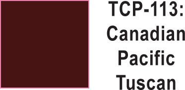 Tru Color TCP - 113 Canadian Pacific Tuscan Paint 1 ounce - House of Trains