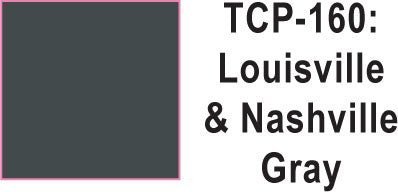 Tru Color TCP - 160 Louisville and Nashville Gray 1 Fluid Ounce - House of Trains