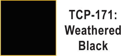 Tru Color TCP - 171 Weathered Black Paint 1 ounce - House of Trains