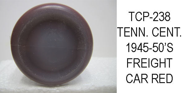 Tru Color TCP - 238 Tennessee Central, Freight Car Red, 1945 - 1950's Paint 1 ounce - House of Trains