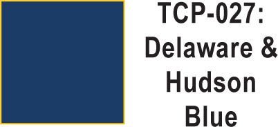 Tru Color TCP - 27 Delaware and Hudson Blue Paint 1 ounce - House of Trains