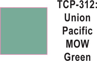 Tru Color TCP-312 Union Pacific Maintenance of Way Green 1 ounce - House of Trains