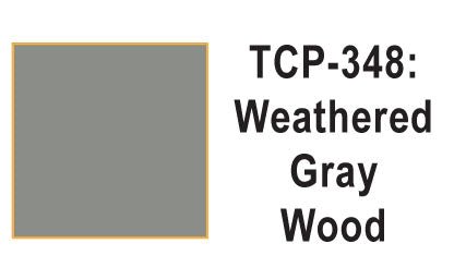 Tru Color TCP - 348 Weathered Wood, Gray, Paint 1 ounce - House of Trains