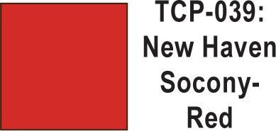 Tru Color TCP - 39 New Haven Socony Red Paint 1 ounce - House of Trains