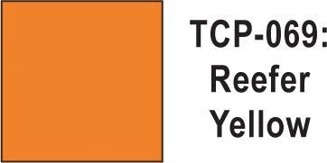Tru Color TCP-69 Reefer Yellow Paint 1 ounce - House of Trains