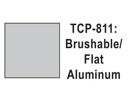 Tru Color TCP - 811 Flat Aluminum Paint 1 Fluid Ounce - House of Trains