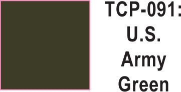 Tru Color TCP - 91 U.S. Army Green Paint 1 ounce - House of Trains