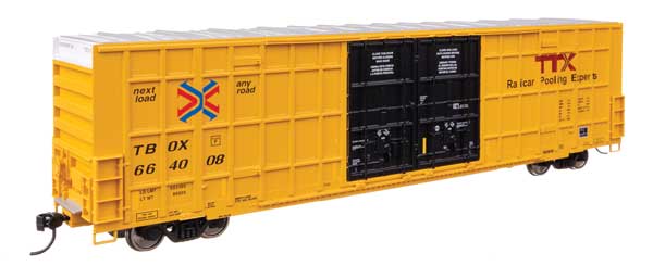 Walthers 910 - 3113 HO, 60' High Cube Boxcar, TBOX 664008 - House of Trains