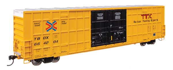 Walthers 910 - 3115 HO, 60' High Cube Boxcar, TBOX 664204 - House of Trains