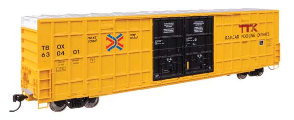 Walthers 910 - 3120 HO, 60' High Cube Boxcar, TBOX 630401 - House of Trains