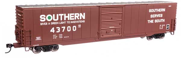 Walthers 910 - 3369 HO, 60' PS Auto Parts Boxcar, SOU, 43700 - House of Trains