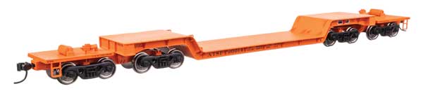 Walthers 910 - 50227 HO, 81' 8 - Axle Depressed Center Flat Car, ATSF 90014 - House of Trains