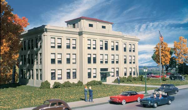 Walthers 933 - 4143 HO, Cornerstone Ford Central Office Building - Kit - House of Trains