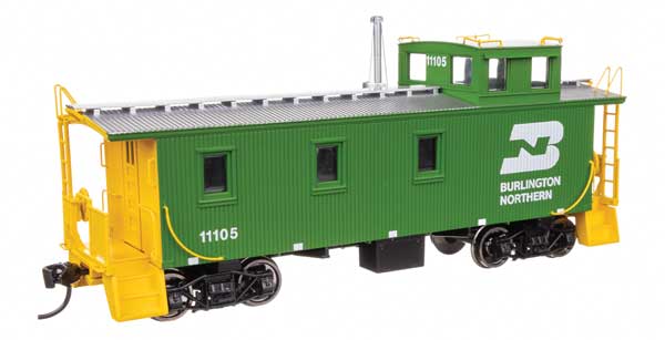 Walthers Proto 920 - 103255 HO, 30' GTW Style Caboose, Offset Cupola, Burlington Northern, BN, 11105 - House of Trains