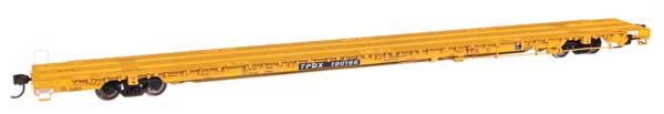 Walthers Proto 920 - 104633 HO, 89' Greenrier TTX 110 - Ton Flat Car, TPDX 190166, DOD - House of Trains