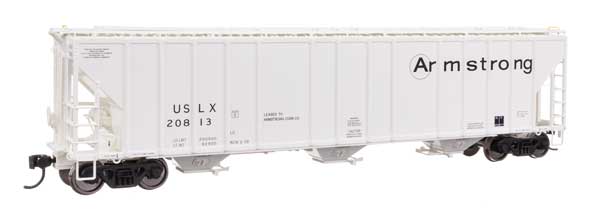 Walthers Proto 920 - 106176 HO, 55' Evans 4780 Covered Hopper, Armstrong, USLX 20813 - House of Trains