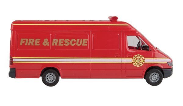 Walthers SceneMaster 949 - 12204 HO, Service Van Fire and Rescue - House of Trains