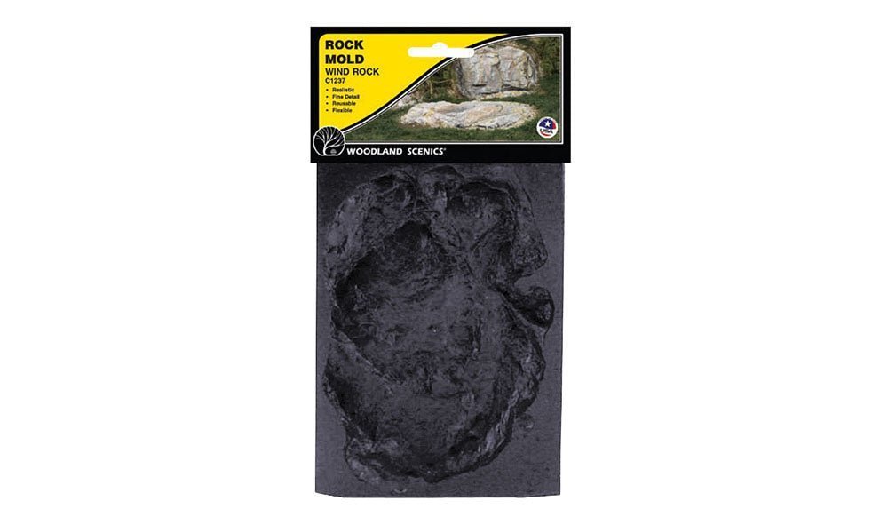 Woodland Scenics 1237, Rock Mold, Wind Rock - House of Trains