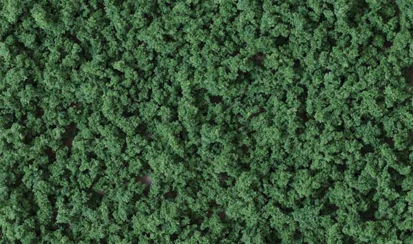 Woodland Scenics 1637, 57.7ci, 945cm3, Underbrush, Shaker, Dark Green - House of Trains