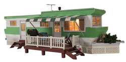 Woodland Scenics 4950 N, Grillin' and Chillin' Trailer Built Up - House of Trains