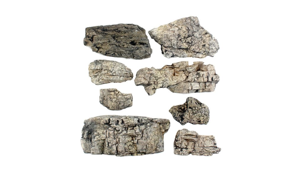 Woodland Scenics C1137, Ready Rocks, Faceted - House of Trains