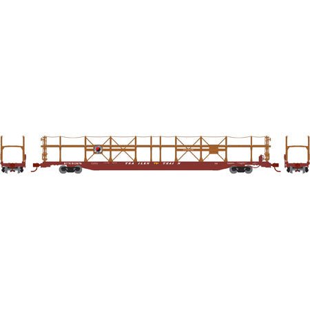 Athearn 14394 N Bi-Level Auto Rack Flat Car, NP, Trailer Train, BTTX 913676 - House of Trains