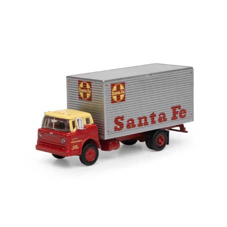 Athearn 2551 N, Ford C, Box Van, Santa Fe - House of Trains