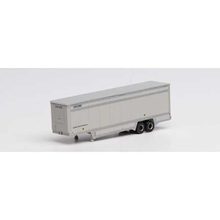 Athearn 30111 N 40' Parcel Trailer, UPS, No Logo, UPSZ, 87982 - House of Trains