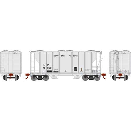 Athearn 63799 HO, PS 2600 Covered Hopper, Northern Pacific, NP, 76058 - House of Trains