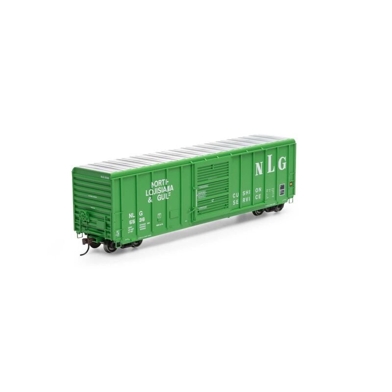 Athearn 76219 HO, 50' PS 5344 Box Car, North Louisiana and Gulf, NLG, 5536 - House of Trains