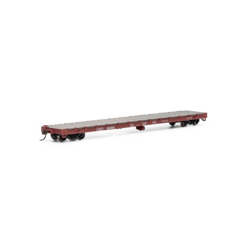 Athearn 97846 HO, 60' Flat Car, CEI, 46009 - House of Trains