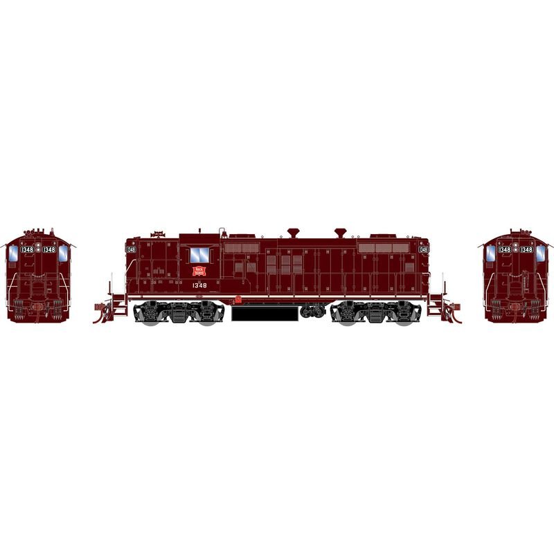 Athearn Genesis 30629 HO, GP18, DCC Ready, LED, Rock Island, RI, 1348 - House of Trains