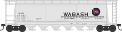 Bowser 38168 N, Cylindrical Hopper, Wabash, 33028 - House of Trains