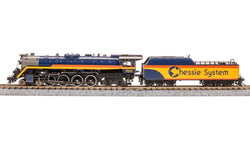Broadway Limited 7406 N T1 4-8-4 DCC/Sound Chessie Special 2101 - House of Trains