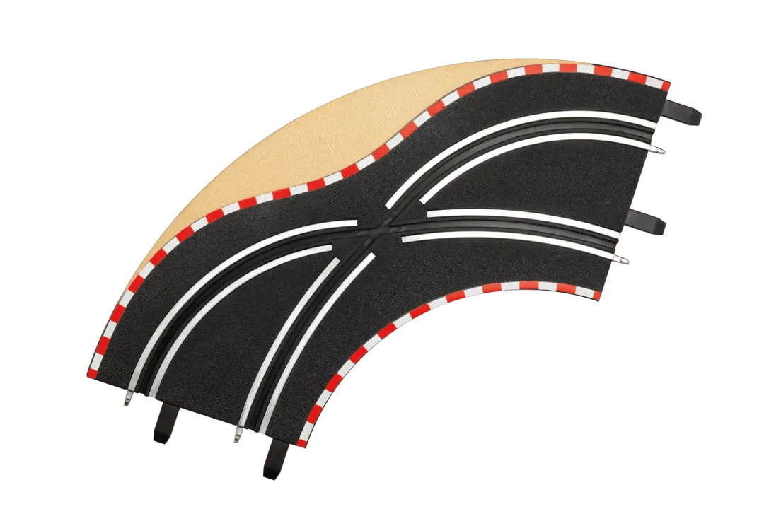 Carrera 61655, GO!!!, Digital, 143, Lane Change Curve, 2 Pack - House of Trains