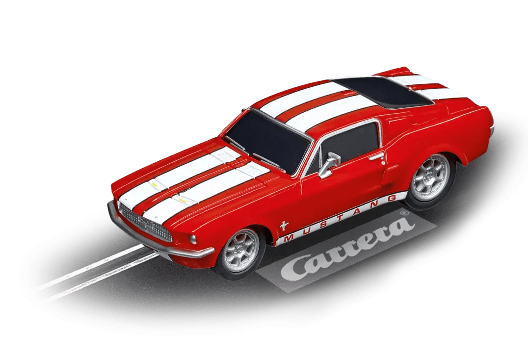 Carrera 64120, GO!!!, 1967 Ford Mustang, Racing Red - House of Trains