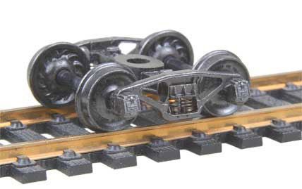 Kadee 557 HO Self Centering Pennsylvania 2D-F8 Truck, 36" Smooth Backed Wheels - House of Trains