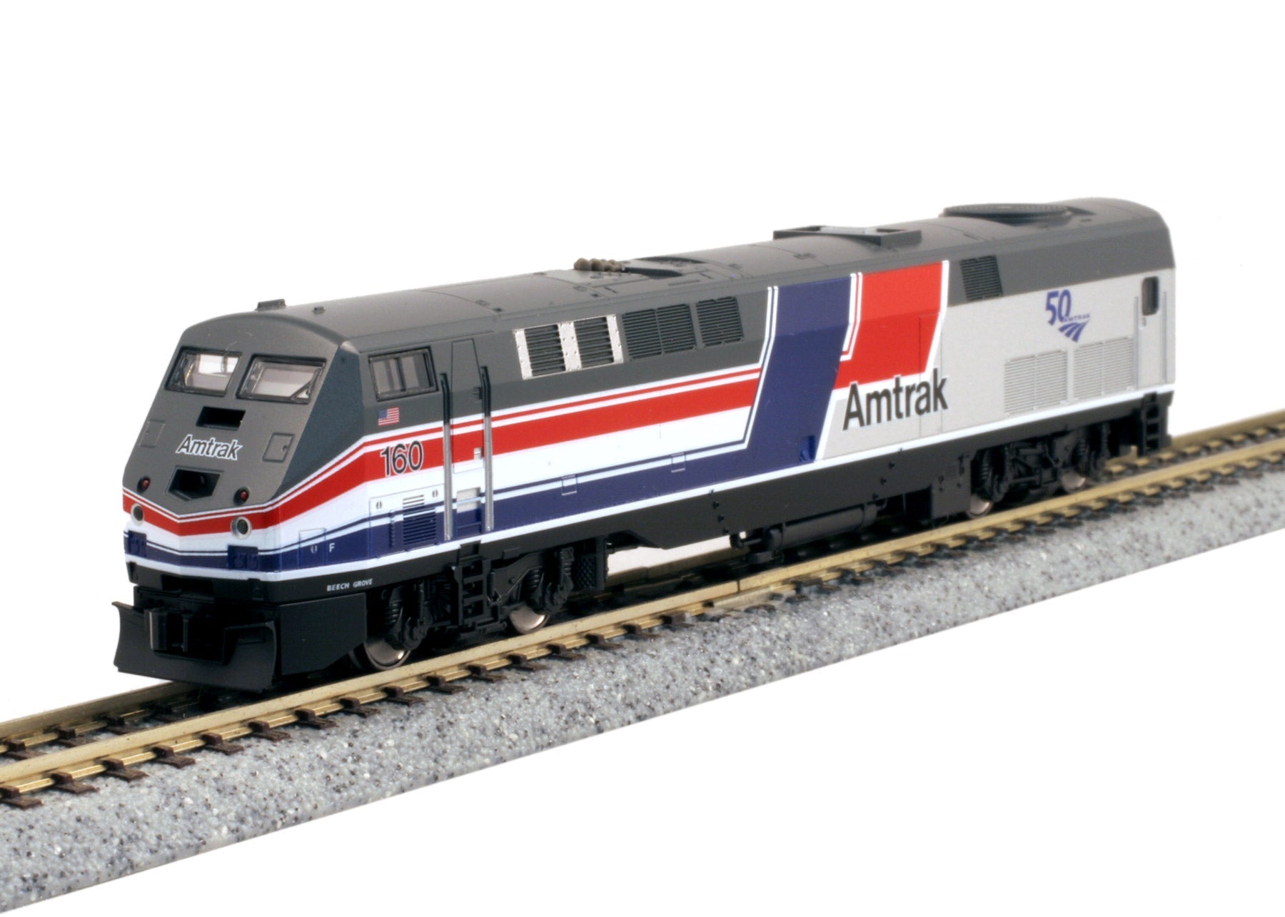 Kato 176-6038-LS N, GE P42, ESU LokSound, Amtrak, 50th Anniversary