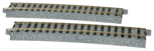 Kato 2-290 HO 34-1/8" R Curve 10 Deg (2) - House of Trains