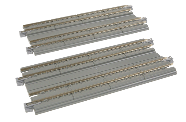 Kato 20-025 N, Unitrack 7-7/8", 124mm, Concrete Slab Double Track, 2 Pieces - House of Trains