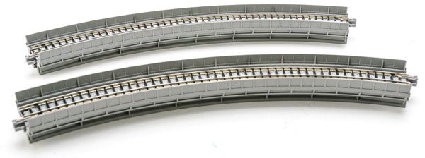 Kato 20-520 Unitrack N 12 3/8" (315mm) Radius 45 Degree Viaduct (2 Pieces) - House of Trains