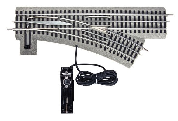 Lionel 6-81948 O-48 FasTrack Right Hand Remote/Command Switch - House of Trains